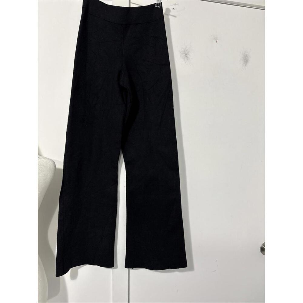J. Crew Black Wide-Leg Pants - full length Delaney